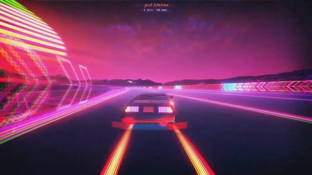Outdrive Gameplay - Гонка в стиле VHS смотреть онлайн