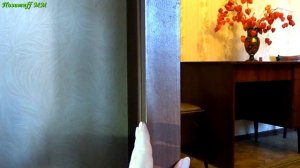 ОТОШЕЛ шпон. РЕМОНТ межкомнатных дверей СВОИМИ РУКАМИ.