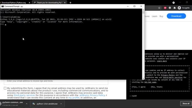 Python Tutorial - 02. How to install Python on Windows 10 | Programming School смотреть онлайн