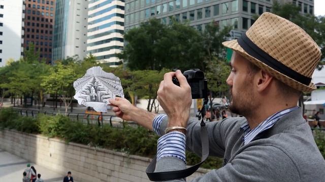 10 YEARS of Creative Pencil Vs Camera artworks by Ben Heine! Drawing + Photography, 200 before/afte смотреть онлайн