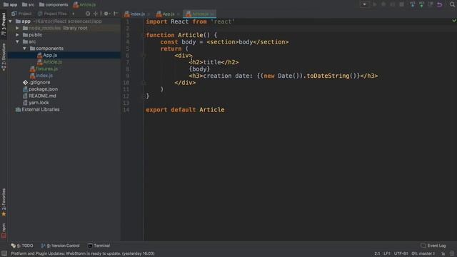 4 React компонент, передача данных смотреть онлайн