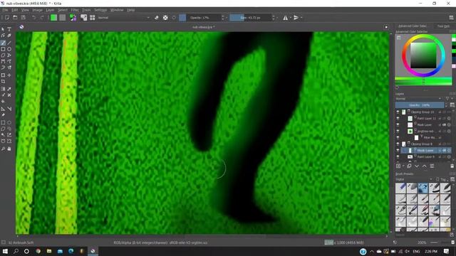 Photoshop/Photobashing | COVID 19 Related Art | Using Krita смотреть онлайн