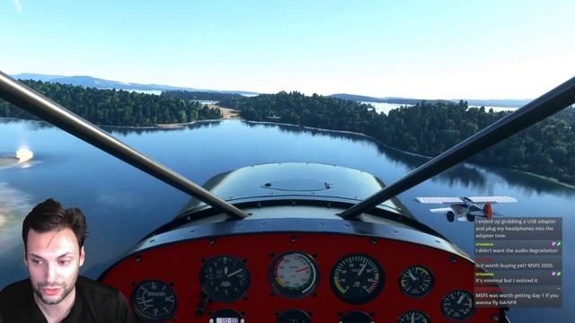 Group Flight in the Freeware San Juan Islands in Microsoft Flight Sim 2020 смотреть онлайн