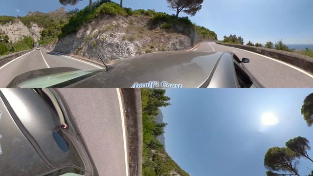 Driving Along Amalfi Coast [4K] [360] Amalfi 海岸全景 смотреть онлайн