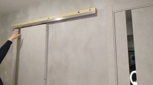 Откатная дверь из обычной