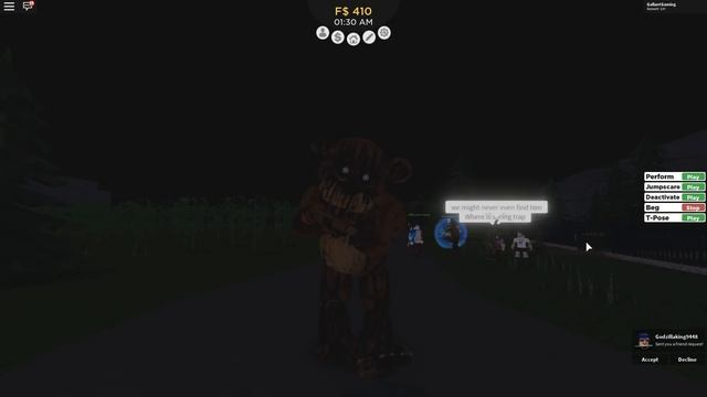 Huge Update! Phantom Animatronics and FNAF 3 Added in Roblox Freddy's Ultimate Roleplay смотреть онлайн