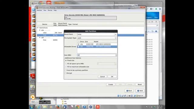 Oracle Enterprise Linux 6U5 install on VirtualBox смотреть онлайн