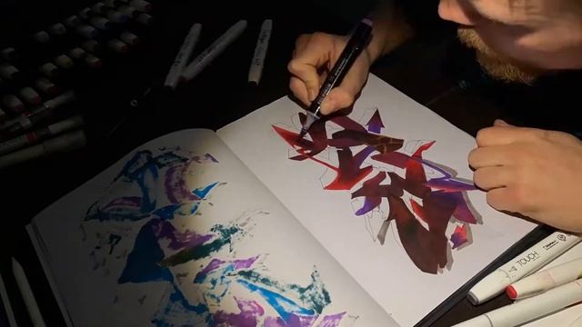 Speed Graffiti sketch pART 1 смотреть онлайн
