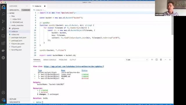 Infrastructure as Code with Pulumi - Live Demo!!! смотреть онлайн