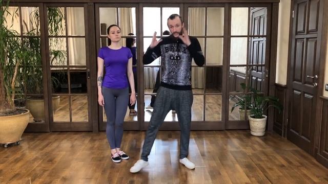 Kizomba Level Up Сдвижка поддержка (подробный урок) смотреть онлайн