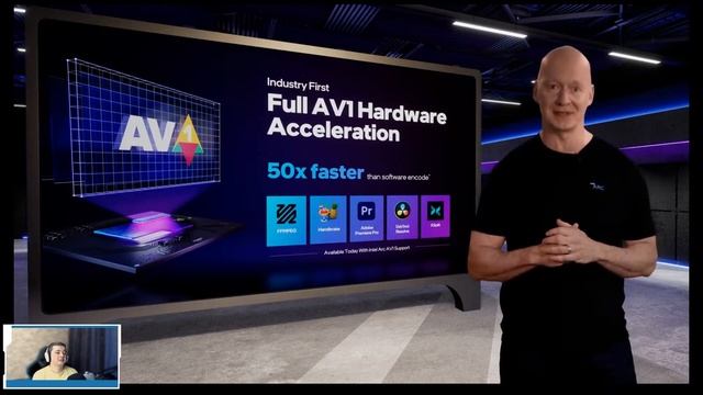 Intel Arc - Смотрим презентацию видеокарт от Intel вместе! смотреть онлайн