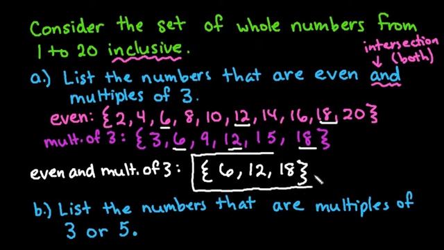 Using Boolean Logic in Sets to Find the Set that Meets a Given Condition смотреть онлайн