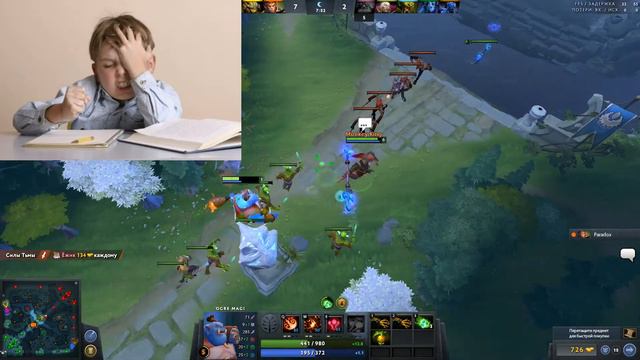 ШКОЛЬНИК БОМБАНУЛ DOTA2 смотреть онлайн