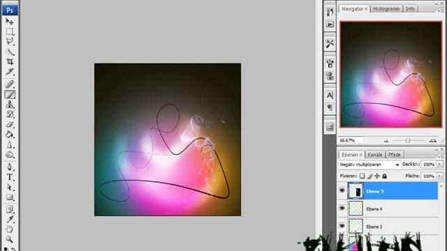 Coldplay/Apple Commercial Photoshop Tutorial смотреть онлайн