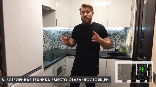 Бюджетный ремонт маленькой квартиры. Как уместить все в 20 кв.м. смотреть онлайн
