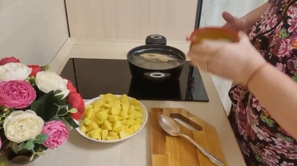 фкусная минутка-уха по Норвежский.