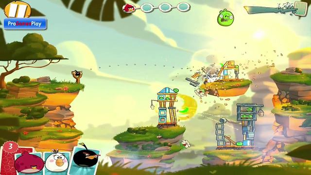 Angry Birds 2: Part-7 Gameplay/Walkthrough Level 61-70 [Boss Battle] Cobalt Plateaus Chirp Valley смотреть онлайн