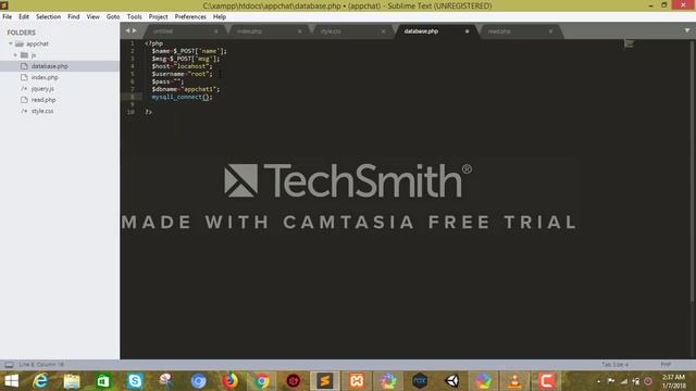 How We Can develeop chat app usnig php ajax and jquery Patrt 2/3 ! смотреть онлайн