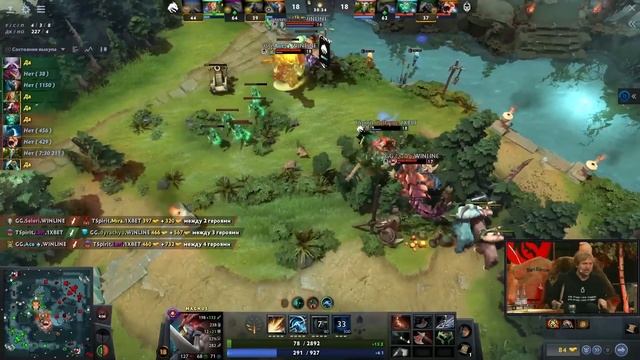 STRAY NS И JOTM СМОТРЯТ - TEAM SPIRIT vs Gaimin Gladiators ! ГРАНД ФИНАЛ The International 2023 ! смотреть онлайн