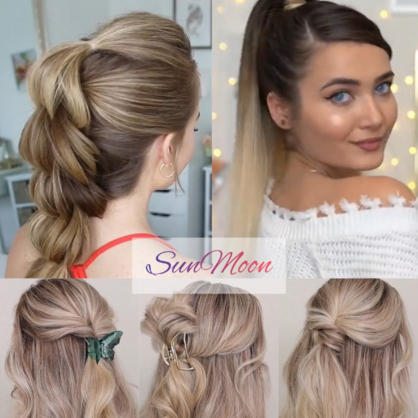 Топ 5 причесок в школу, колледж, работу смотреть онлайн