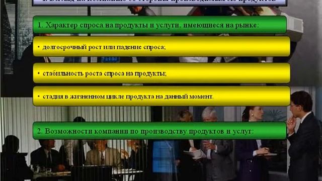 Установление сильных и слабых сторон деятельности предприятия. Урок 60 смотреть онлайн