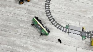 КОНСТРУКТОР LEGO CITY ТЕСТИРУЕМ ПОЕЗД