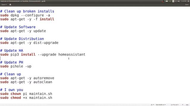Home Assistant Maintenance Script смотреть онлайн