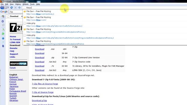How To Upload And Share Photos/Files With 7-zip and Filesavr смотреть онлайн