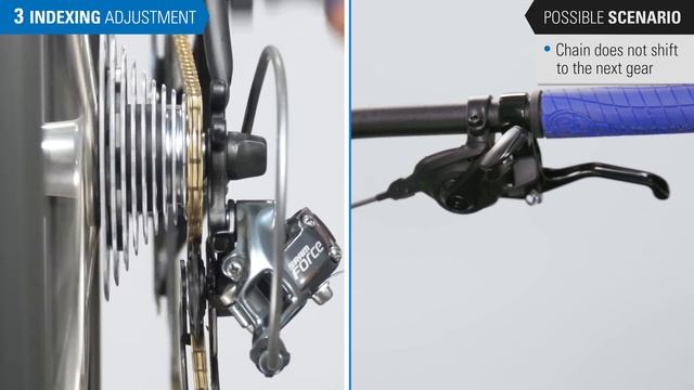 How to Adjust a Rear Derailleur – Limit Screws & Indexing смотреть онлайн