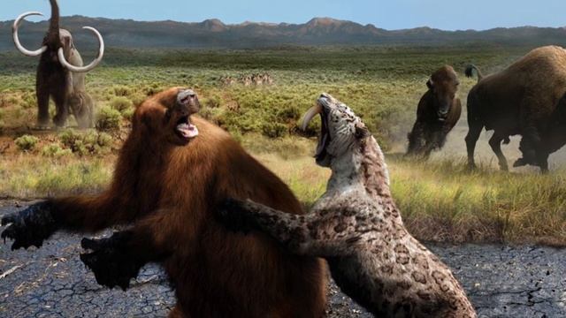Smilodon Populator vs American Lion 2022 смотреть онлайн