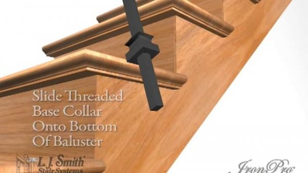 IronPro Baluster Fasteners Installation