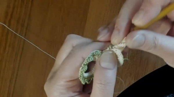 Вяжем цветок в тунисской технике для ирландского кружева. Irish Crochet & Tunisian Crochet