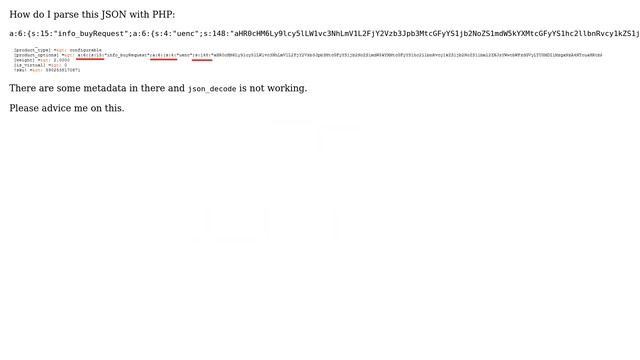 Magento: Parsing JSON with PHP смотреть онлайн