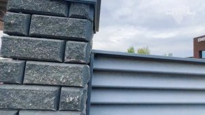 Мы производим бетонные заборы BRICK