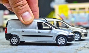 Моделька ЛАДА ЛАРГУС ФУРГОН 1/43. Новые Автолегенды №18. Про машинки.