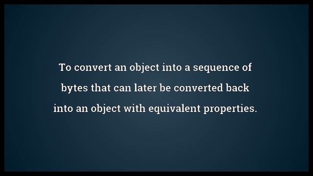 Serialize Meaning смотреть онлайн
