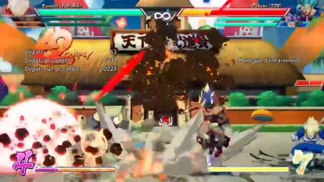Fused Zamasu Infinite Combo Dragon Ball Fighterz смотреть онлайн