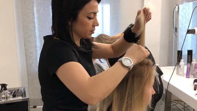 ЛУЧШАЯ ПРИЧЕСКА НА ВЫПУСКНОЙ/ ВЕСЬ ПРОЦЕСС смотреть онлайн