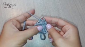 СНЯТЫЕ (ВЫТЯНУТЫЕ) ПЕТЛИ ► Уроки вязания ► Cпицами