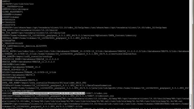 Informatica Data services Native ODBC driver 9.5.1- Configuration смотреть онлайн