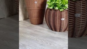 кашпо конус из ротанга  20 л