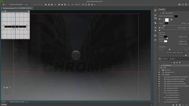 Tuto Photoshop Titre 3D avec effet chrome смотреть онлайн