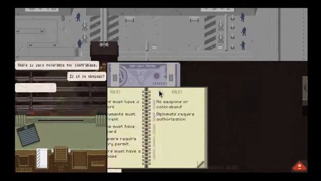 Играем в PapersPlease №5 смотреть онлайн