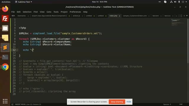 How to Read Data from XML File using PHP | PHP Tutorials смотреть онлайн