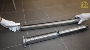 Замена торсионной пружины в секционных воротах