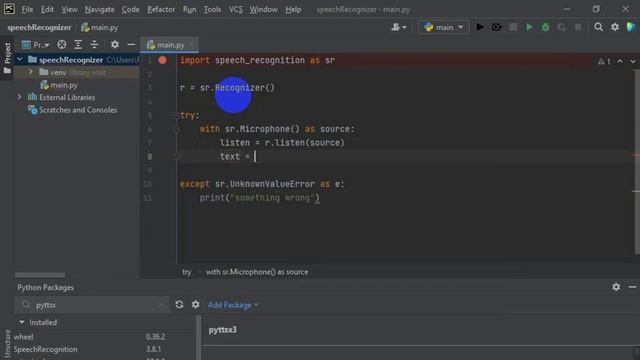 Speech Recognize || Text To Speech in Python . Easy to make Voice Recognizer like Alexa Or Siri. смотреть онлайн