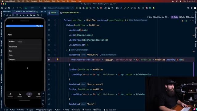 02 - Building an Expense Tracking app with Jetpack Compose смотреть онлайн