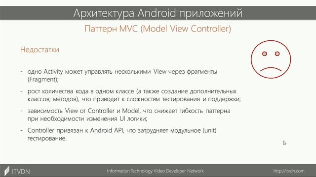 Базовые шаблоны проектирования. Архитектура Android приложений. Урок 1 смотреть онлайн