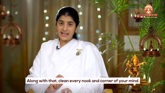 Day 01: Why Do We Clean Our Homes On Diwali ? I BK Shivani | Awakening TV |  22-10-2019