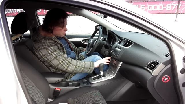Тестдрайв: Nissan Sentra 1.6 CVT, Elegance Plus Connect (2015my) смотреть онлайн